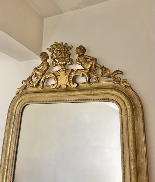 Specchio antico 129x72 cm
