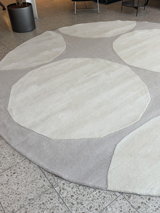 Image 1 of Alfombra Brink and Campman Marimekko Isot Kivek Blanco Natural NUEVA