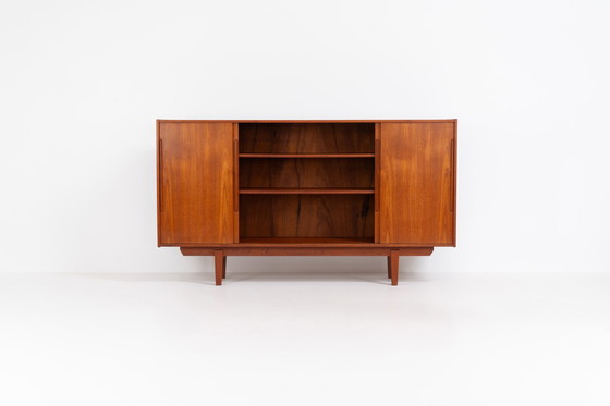 Image 1 of Danish Highboard in Teak, 1960s