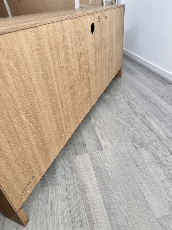 Image 1 of Moderner TV-Schrank aus Hartholz mit Schublade, 117 x 45 x 49 cm (H)