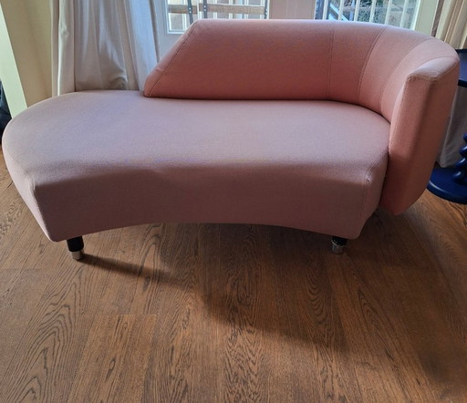 Jan des Bouvrie banc/chaise longue rose