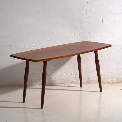 Vintage Couchtisch aus Teakholz – Mitteleuropa, circa 1960
