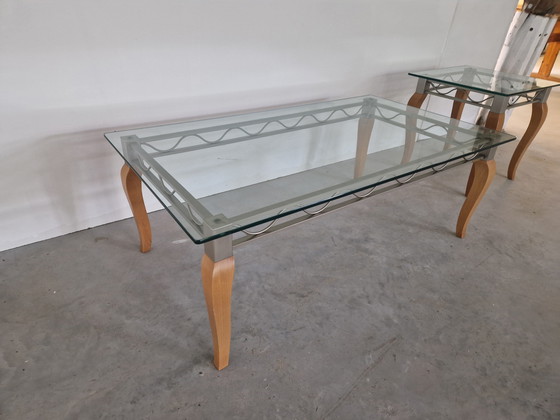 Image 1 of Pierre vandel coffee table and side table