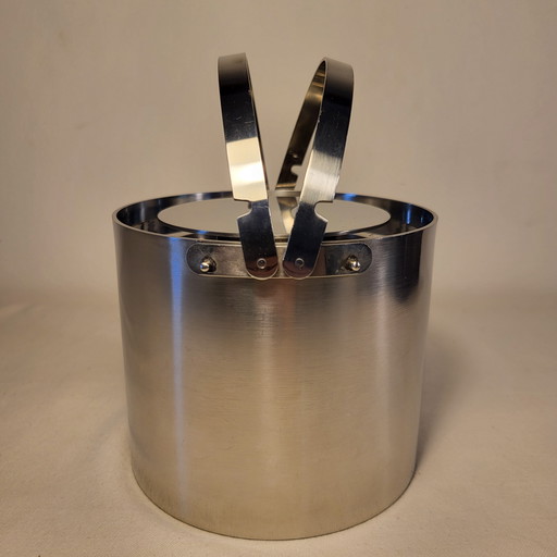 Vintage Stelton ice bucket, design Arne Jacobsen