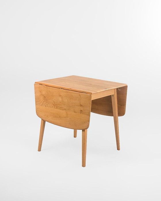 Image 1 of Foldable Dining Table By Ercol Made Of Beech And Elm