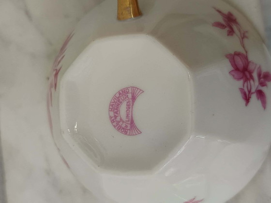 8x Limoges Haviland Jugendstil-Porzellantassen – Tischdekoration, Porcelain (photo 4 of 11)