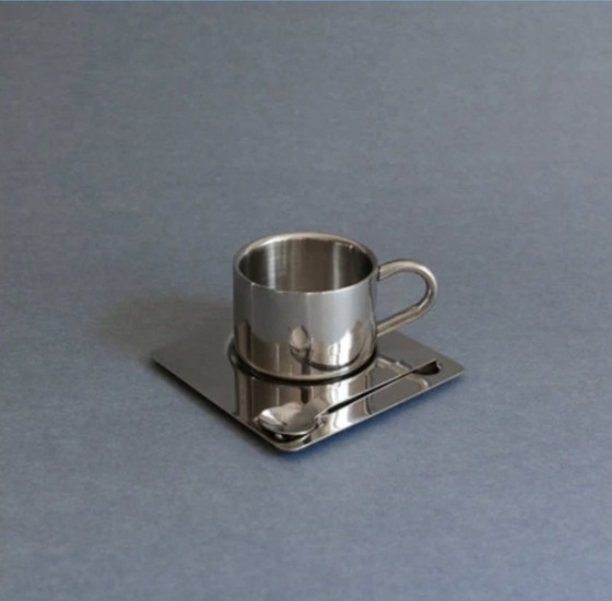 Set da caffè e colazione Shiloh di SOOS ATELIER - Acciaio inossidabile - NUOVO NELLA CONFEZIONE (10 pezzi) (photo 2 of 7)