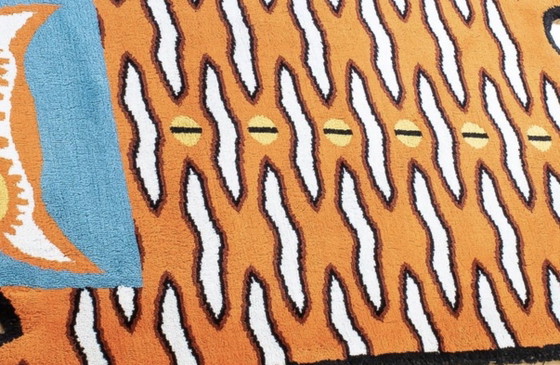 Image 1 of IKEA Glödande Walter Van Beirendonck Tijgertapijt