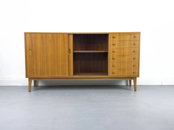 Credenza Mid-Century in Noce di Georg Satink per WK Möbel, anni '50 – Credenze, Ottone, Design (photo 6 of 21)