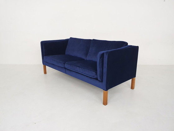Image 1 of Divano vintage a 2,5 posti di Borge e Peter Mogensen per Fredericia, modello 2335, Danimarca 1975