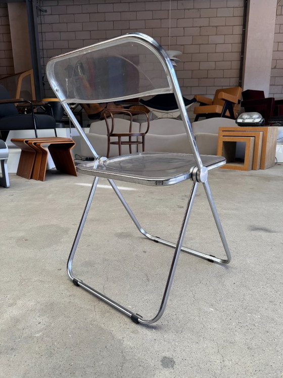 Chaise pliante Anonima Castelli Plia, Giancarlo Piretti – Chaises pliantes, Métal, Plastique (photo 7 of 11)