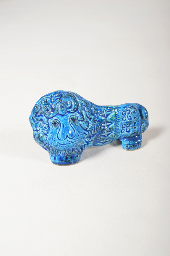 Image 1 of Bitossi Lion Designed By Aldo Londi For Flavia, 1970s