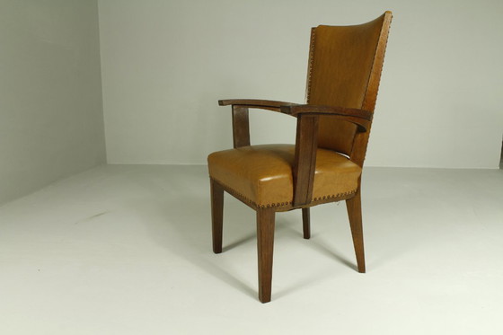 Image 1 of Sillones de H. Wouda para H. Pander & Zn., década de 1920, juego de 7