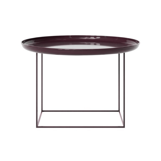 Image 1 of NORR11 Duke salontafel medium – gelakt bordeauxrood