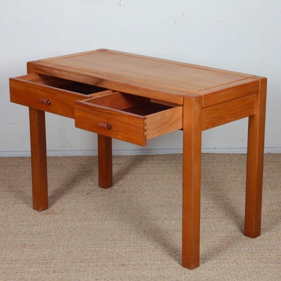Image 1 of Scrivania in olmo pubblicata da Maison Regain, 1970