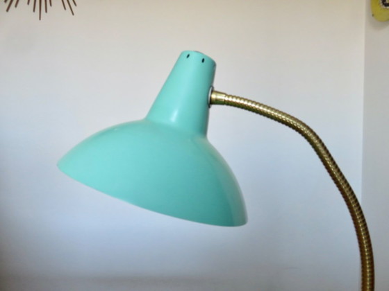 Image 1 of "Cocotte" lamp, lichtgroen, Frankrijk, jaren 1950-1960