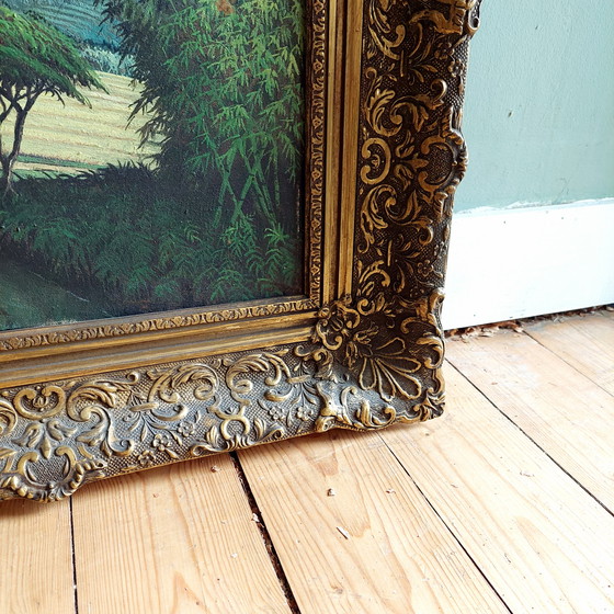 Image 1 of Dipinto in cornice originale d'epoca