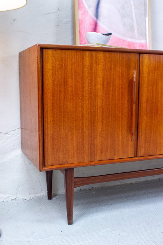 Image 1 of Credenza vintage in teak di Heinrich Riestenpatt, cassettiera danese