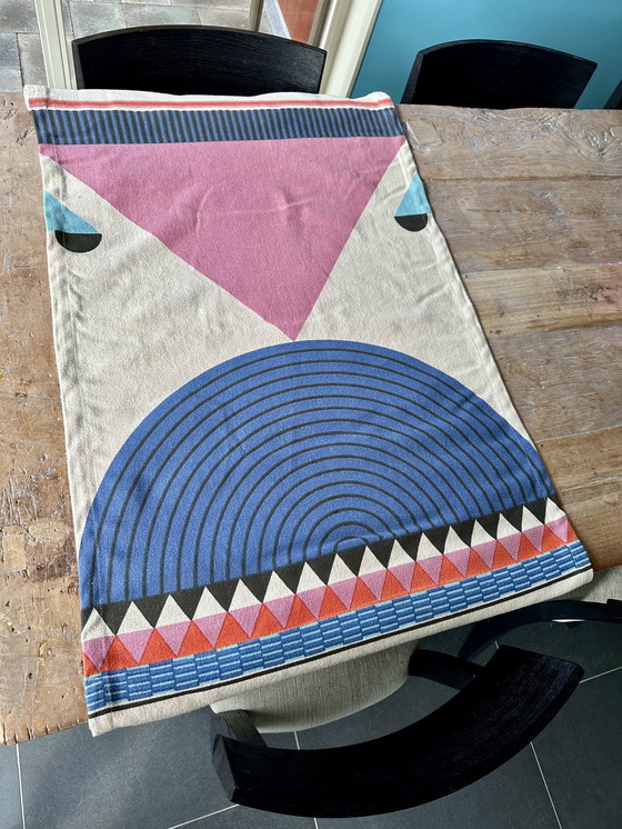 Image 1 of Décoration murale en tapisserie XL design aux couleurs pastel