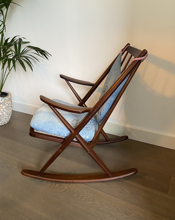 Image 1 of Sedia a dondolo danese Bramin (modello 182) – Frank Reenskaug