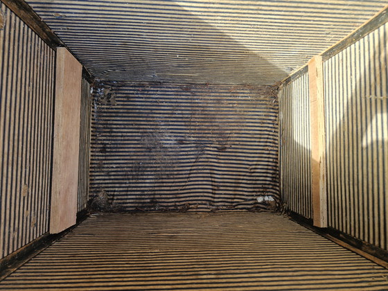 Image 1 of Cassa da cabina antica Bara da nave