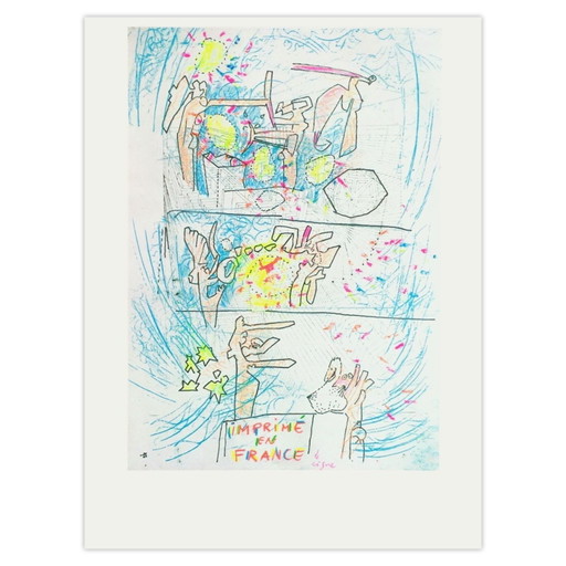 Roberto MATTA Imprimé en France Siebdruck 1992