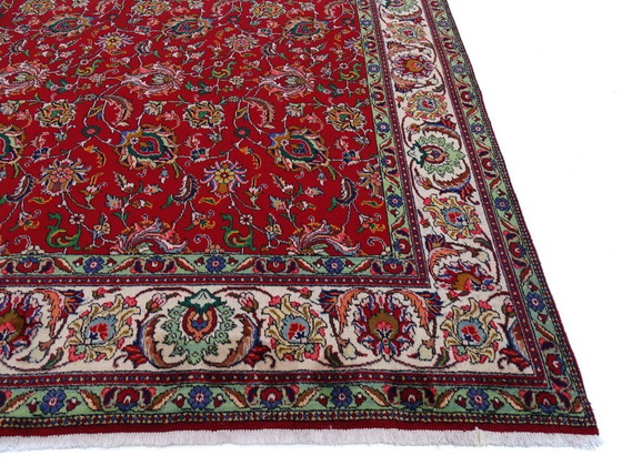 Image 1 of XL-Tabriz - 395 x 302 cm - Laine sur coton - Noué à la main