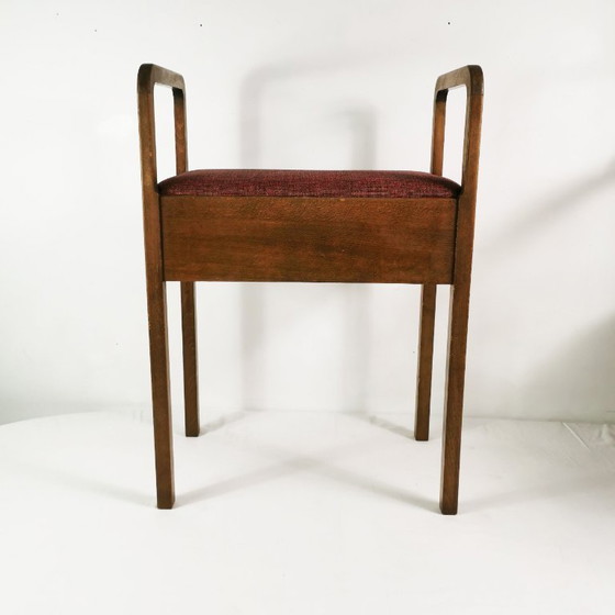 Image 1 of Art Deco halstoel, Denemarken, jaren 1940