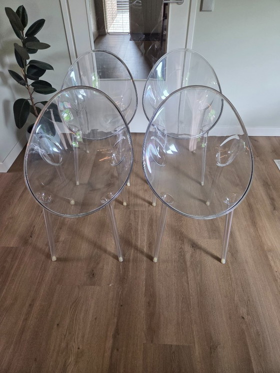 Image 1 of 6x Kartell Mr. Impossible stoelen