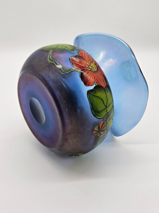 Piccolo Vaso in Vetro Art Nouveau – Glashüttenwerke Buchenau / Betty Hedrich attr. (ca. 1900) – Vasi (photo 7 of 16)