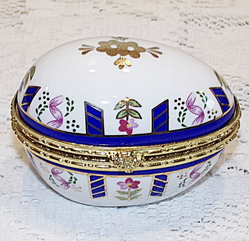 Fabergé stijl porseleinen ei