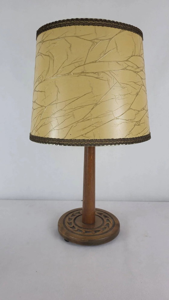 Lampada in legno anni '50 – Lampade da tavolo, Wood, Vintage (photo 3 of 6)