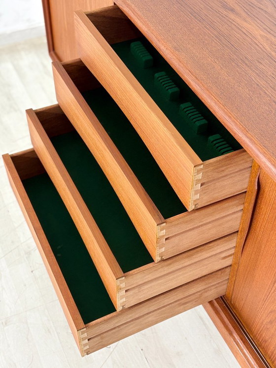 Danish Design Mid-Century Sideboard / Teak Sideboard / 1960s Sideboard / Danish Teak Secretary / Designer: (photo 5 of 18)
