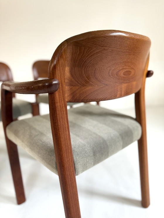 Image 1 of 6 sedie da pranzo vintage danesi, EMC Møbler '80