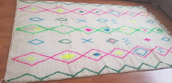 Image 1 of Handgeknoopt Berber kleed wol 243x149cm