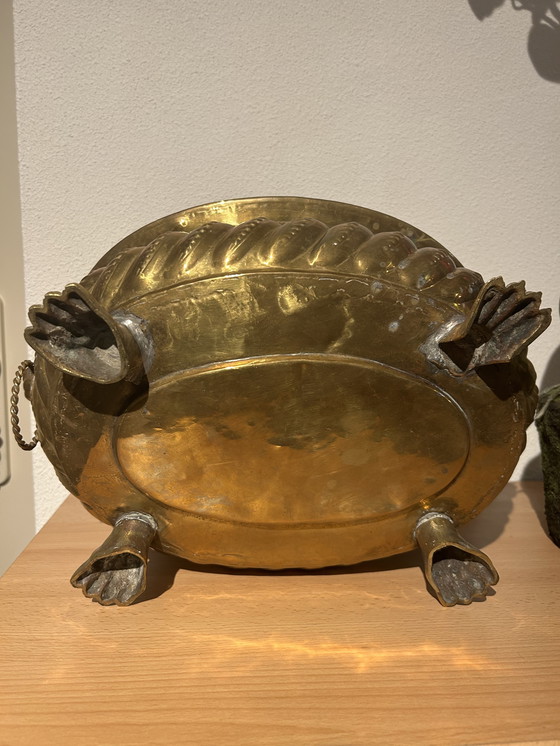 Image 1 of Vaso da fiori francese in rame Jardnière