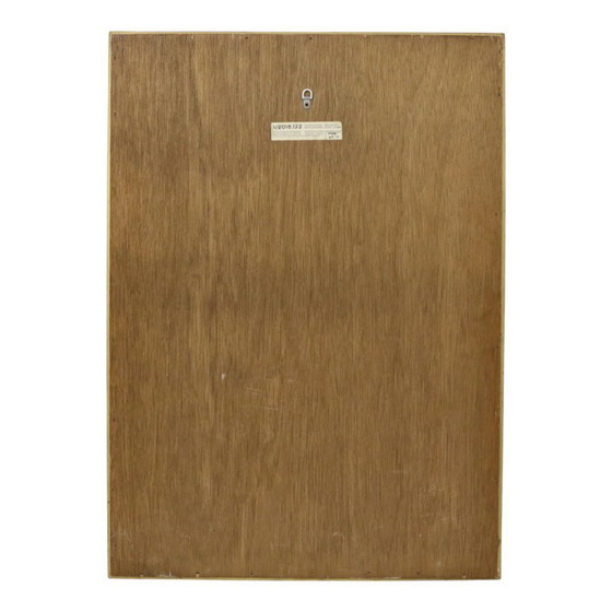 Image 1 of Vintage Gouden Deknudt Spiegel Facetgeslepen 78cm