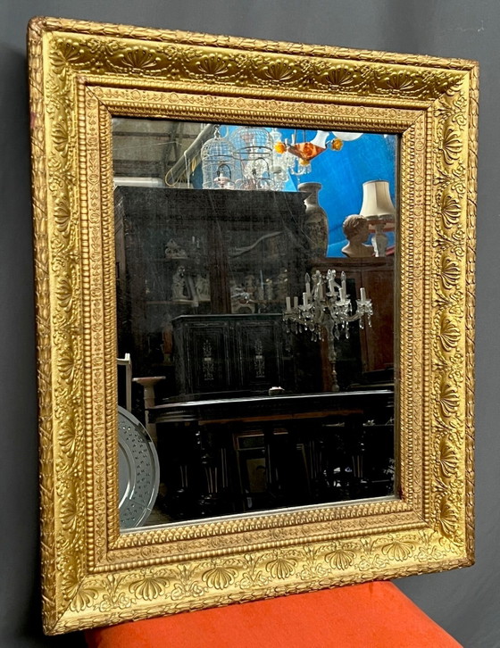 Specchio antico con cornice a baguette – Wood, Glass (photo 2 of 7)