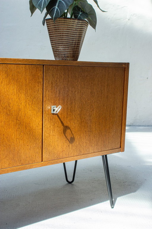Vintage ladekast, dressoir, laag dressoir, midden 20e eeuw, jaren 60 – ladekasten, Wood (photo 2 of 10)