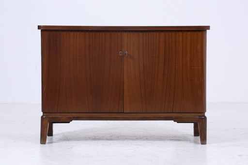 Wonderful Mid - Century chest of drawers | vintage cabinet wood storage 60s #08-15