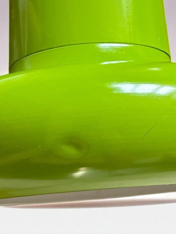 Image 1 of Vintage LITA 6062 hanglamp – Appelgroen – Ruimtevaarttijdperk Frankrijk jaren 70