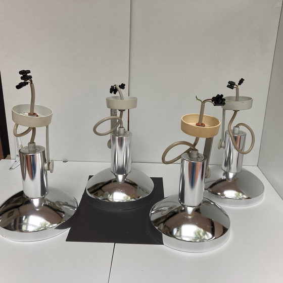 Image 1 of 4 CONCORD LIGHTNING INTERNATIONAL lampade da parete o da soffitto in alluminio vintage