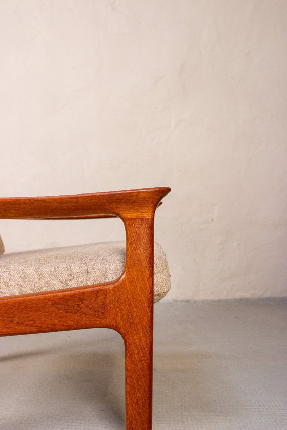 Poltrona vintage in teak Juul Kristensen Mid Century Danish anni '60 – Poltrone, Wood (photo 5 of 16)