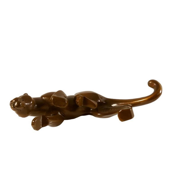 Image 1 of Zeldzame bronzen sculptuur PUMA, Janet Rosetta