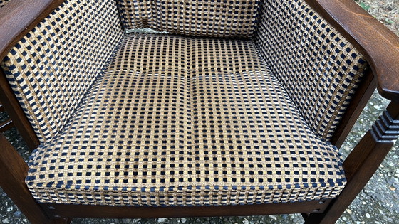 Image 1 of 4 Schuitema Jugendstil Eetkamer Armstoelen