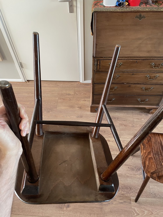 Image 1 of Set di 2 sedie in legno Ironica TON - Design di metà secolo