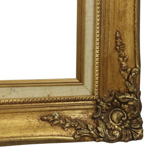 Image 1 of Grote Gouden Lijst Barok Stijl 73x63cm
