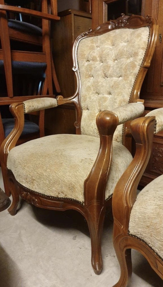 Image 1 of 2 barok fauteuils 