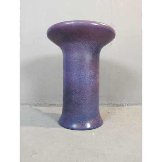 Image 1 of Vintage purple umbrella stand by Angelo Mangiarotti, 1970s