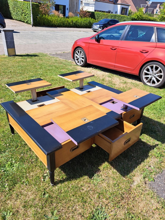 Image 1 of Luxury Grange coffee table with extendable leaves and drawers
